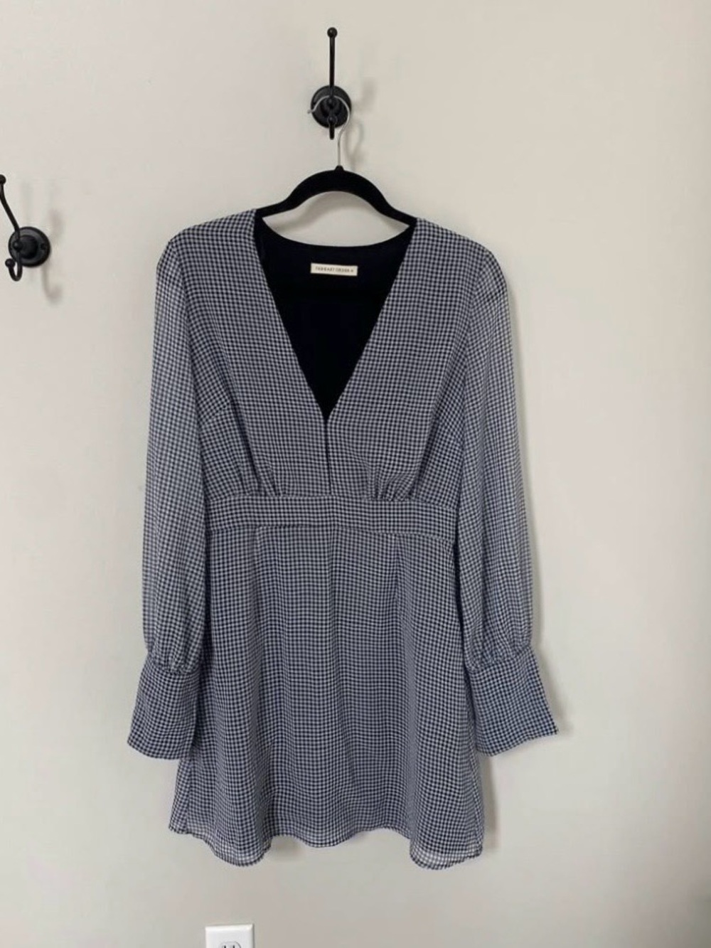Revolve THE-EAST ORDER Autumn Houndstooth Mini Dress Medium